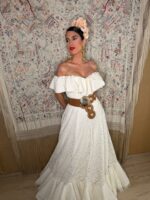 Traje de flamenca modelo Alheli