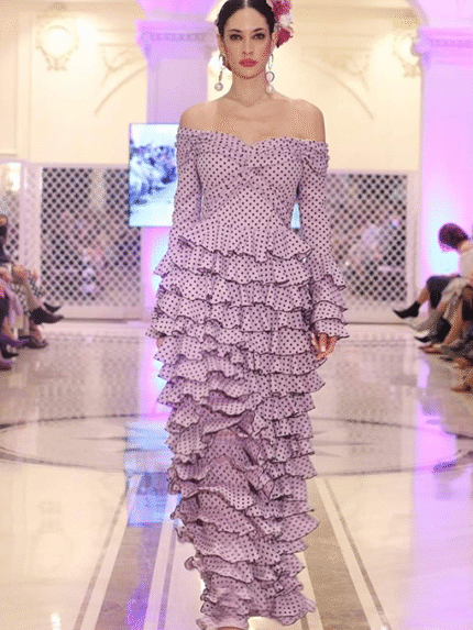 Producto-2-430x573 Vestido de flamenca Lavanda - Image 1