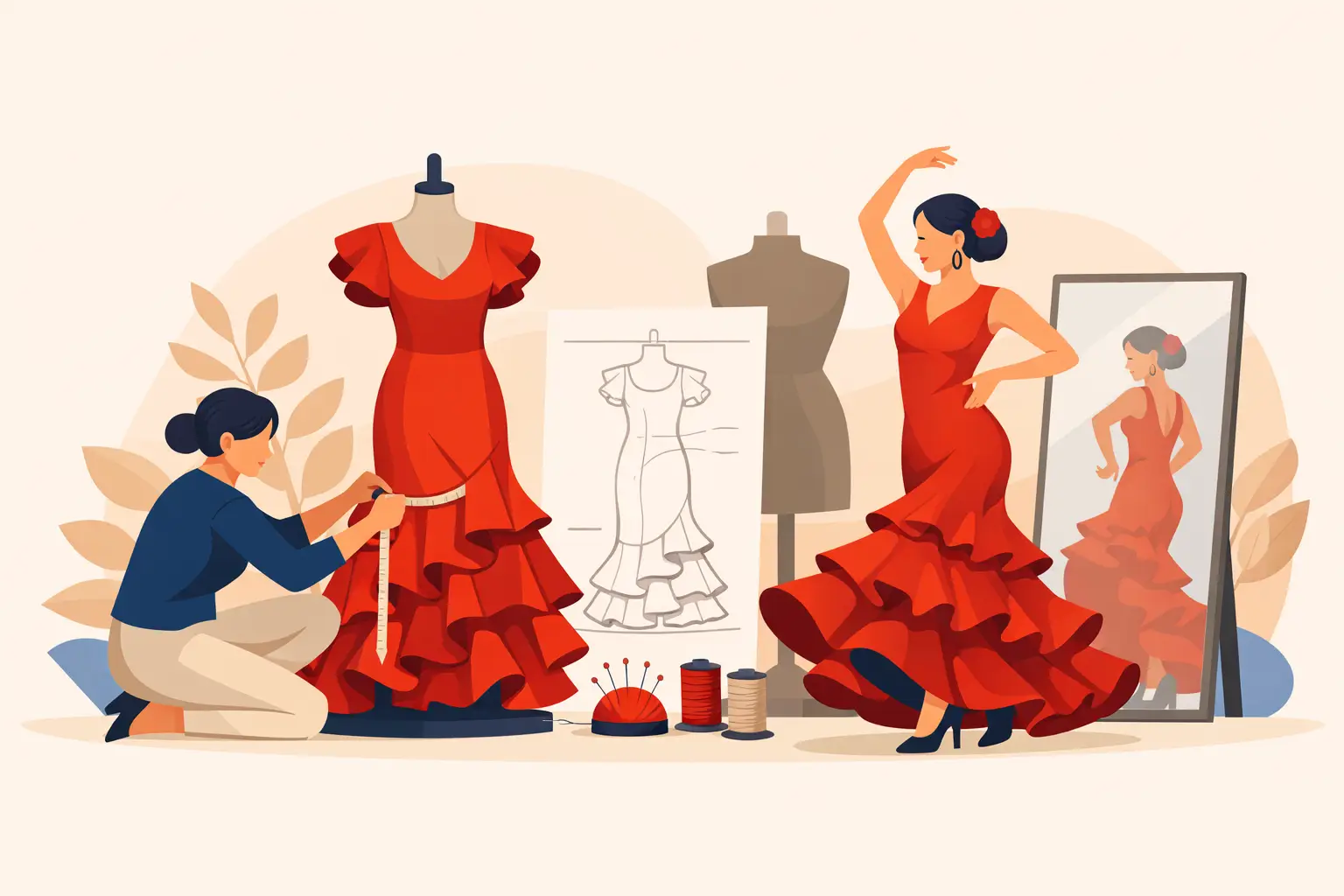 Made to measure flamenco dress: cómo acertar