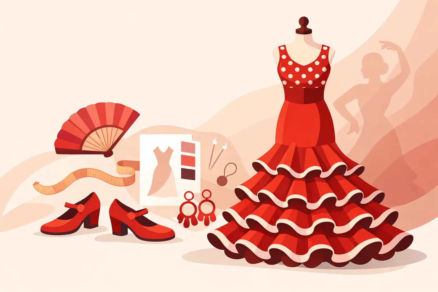 Canastero flamenco dress: cómo elegirlo