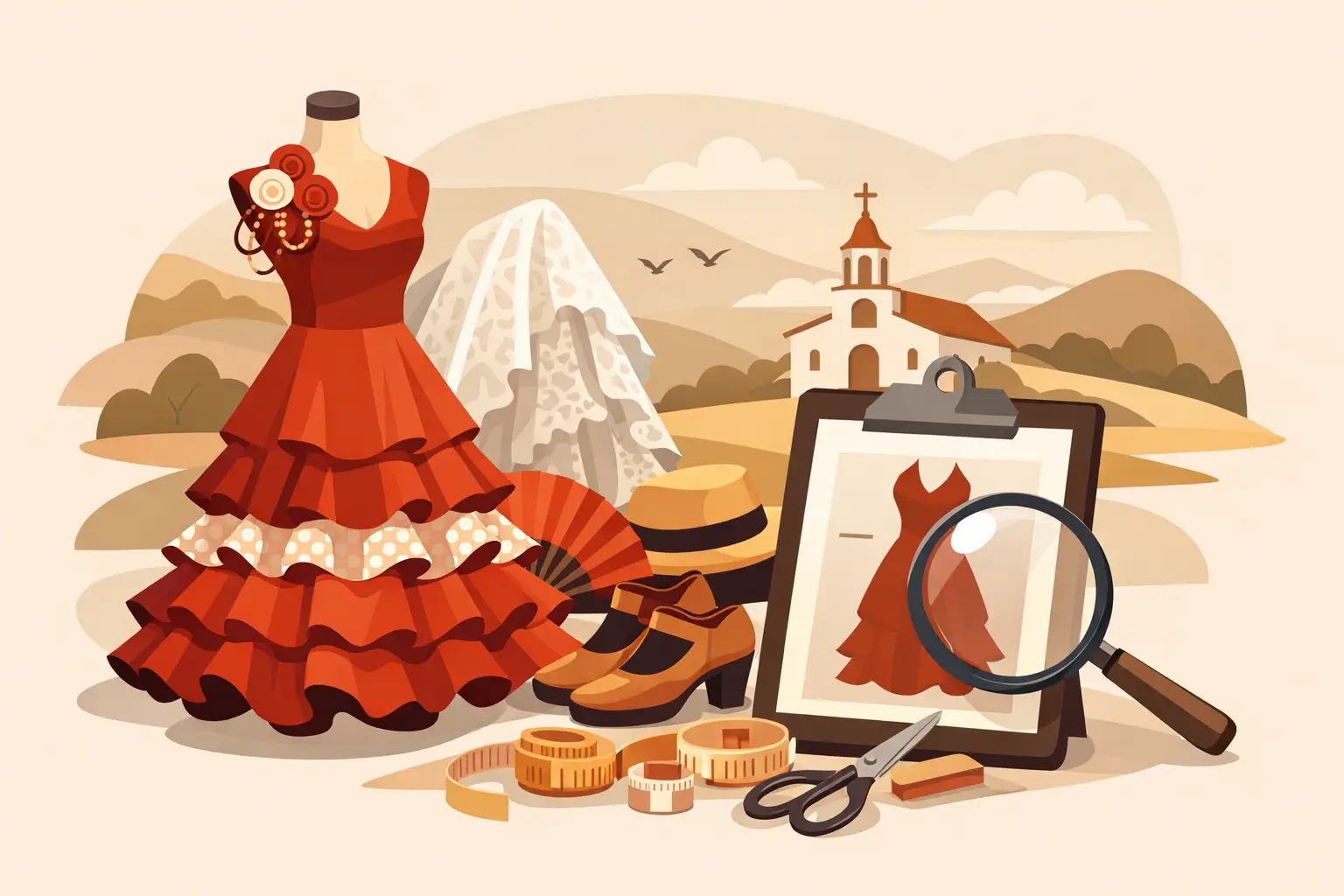 Cómo acertar talla rociera sin fallar
