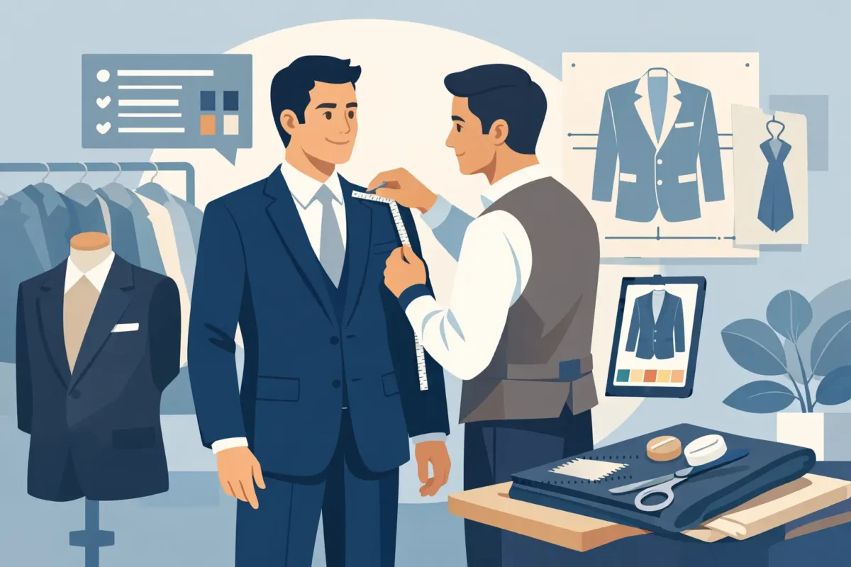 Cómo pedir traje a medida y acertar a la primera
