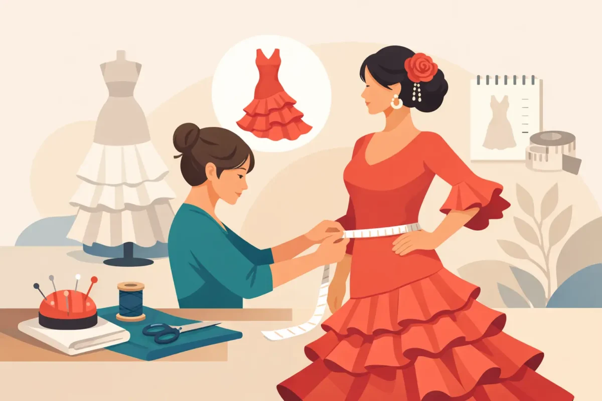 Cómo tomar medidas flamenca sin fallar