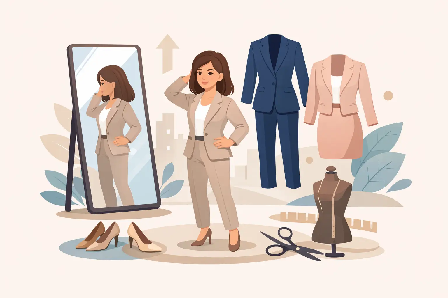 Qué traje favorece a una bajita: cortes y claves