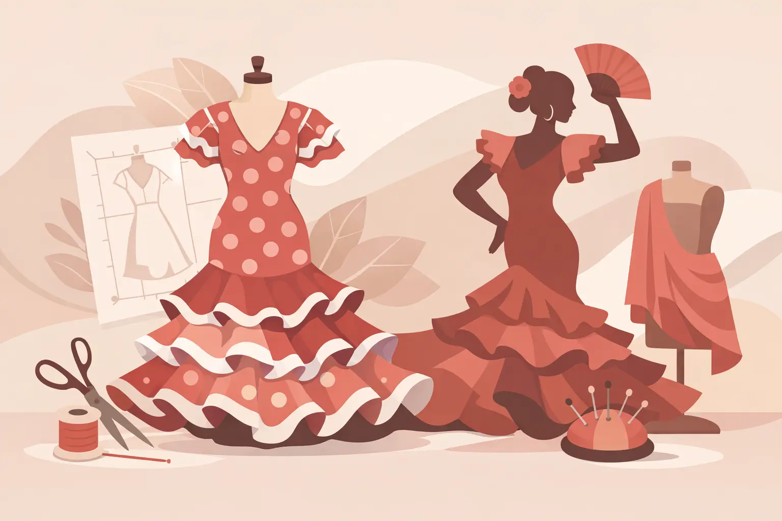 Por qué elegir un traje artesanal de flamenca